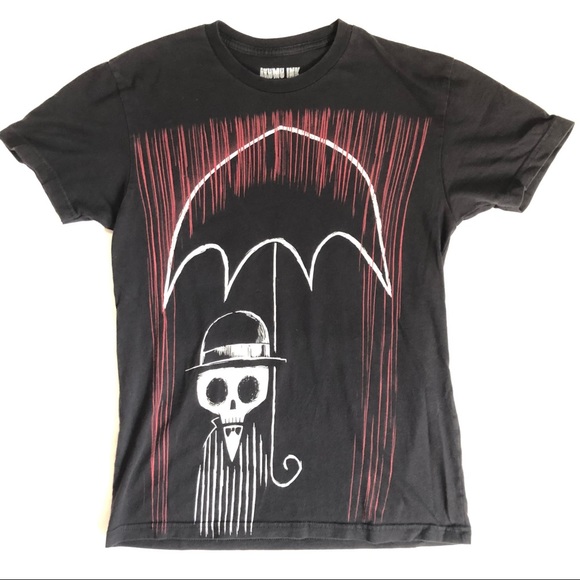 Akumu Ink skeleton under a umbrella woman’s size small - Picture 9 of 13